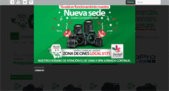Desktop Screenshot of metrocamaras.com